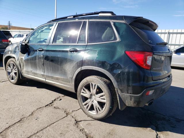 5FNYF8H56LB002924 - 2020 HONDA PASSPORT EXL GREEN photo 2