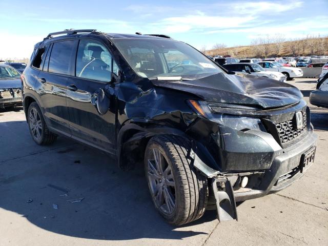 5FNYF8H56LB002924 - 2020 HONDA PASSPORT EXL GREEN photo 4