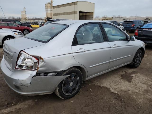 KNAFE221695630583 - 2009 KIA SPECTRA EX SILVER photo 3