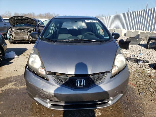 JHMGE8H24AC035319 - 2010 HONDA FIT SILVER photo 5