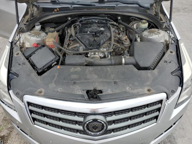 1G6AB5R35D0125416 - 2013 CADILLAC ATS LUXURY SILVER photo 11