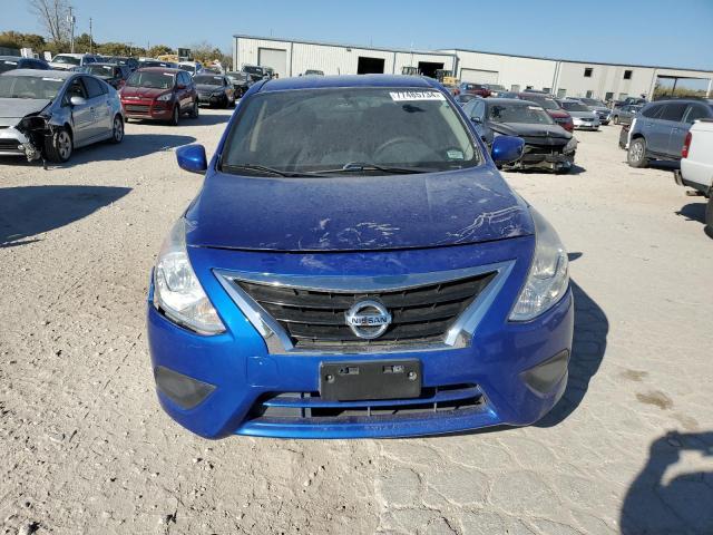 3N1CN7AP6FL894751 - 2015 NISSAN VERSA S BLUE photo 5