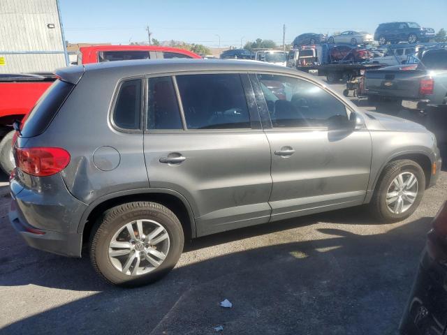 WVGBV7AX8CW085813 - 2012 VOLKSWAGEN TIGUAN S GRAY photo 3