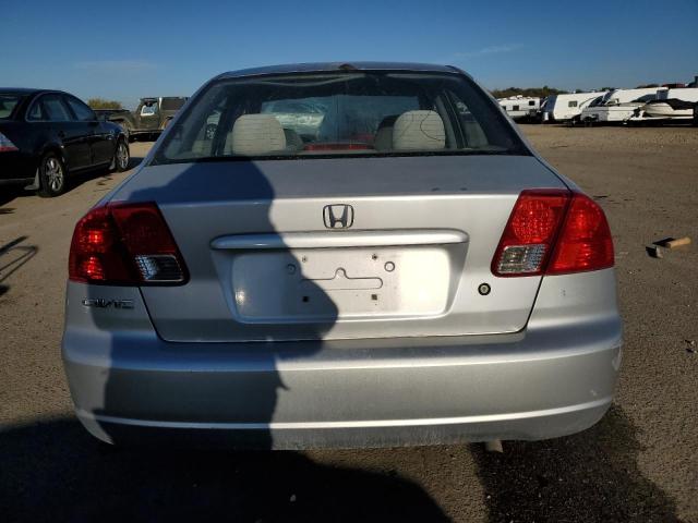 1HGES16325L028865 - 2005 HONDA CIVIC DX VP 银色 照片 6