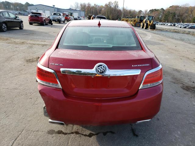 1G4GC5E30DF174302 - 2013 BUICK LACROSSE RED photo 6