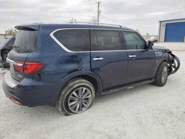 JN8AZ2NF2L9702456 - 2020 INFINITI QX80 LUXE BLUE photo 3