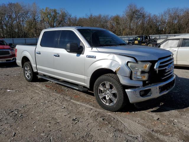 1FTEW1CF8FKE37543 - 2015 FORD F150 SUPERCREW SILVER photo 4