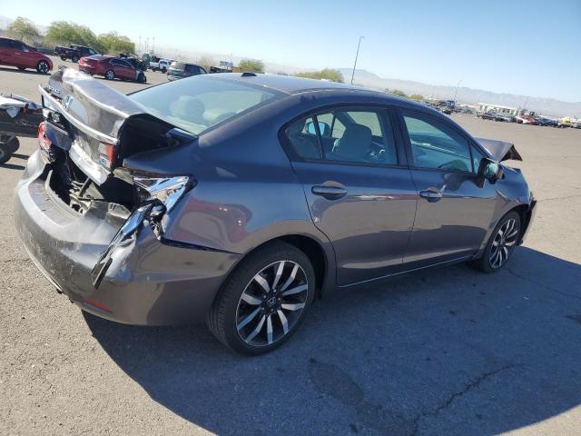 19XFB2F97EE243079 - 2014 HONDA CIVIC EXL ნაცრისფერი ფოტო 3