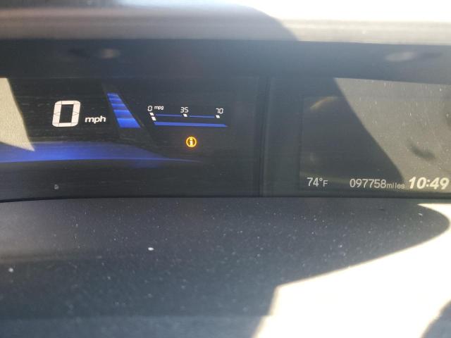 19XFB2F97EE243079 - 2014 HONDA CIVIC EXL ნაცრისფერი ფოტო 9