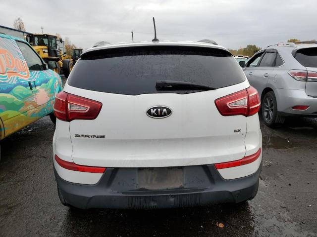 KNDPC3A24B7021984 - 2011 KIA SPORTAGE EX WHITE photo 6