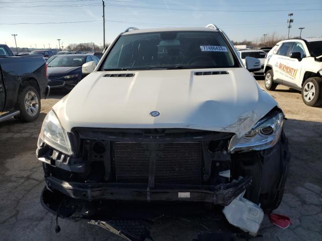 4JGDA5HB3CA024904 - 2012 MERCEDES-BENZ ML 350 4MATIC WHITE photo 5