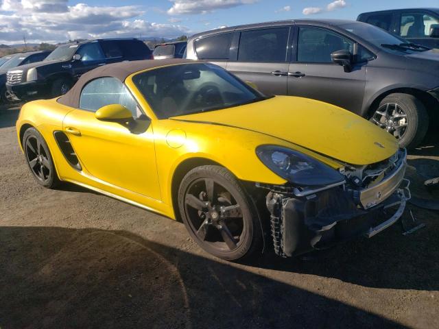 WP0CA2A87KS211262 - 2019 PORSCHE BOXSTER BASE YELLOW photo 4