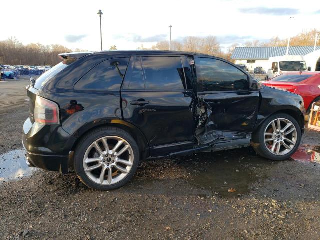 2FMDK40C89BA69748 - 2009 FORD EDGE SPORT BLACK photo 3