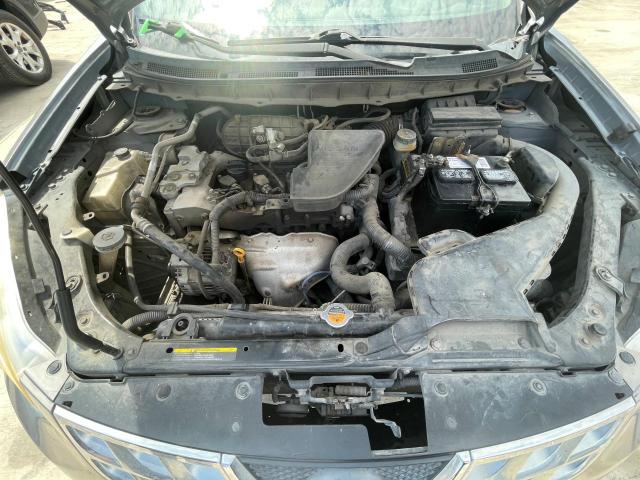 JN8AS5MT7BW568573 - 2011 NISSAN ROGUE S GRAY photo 7