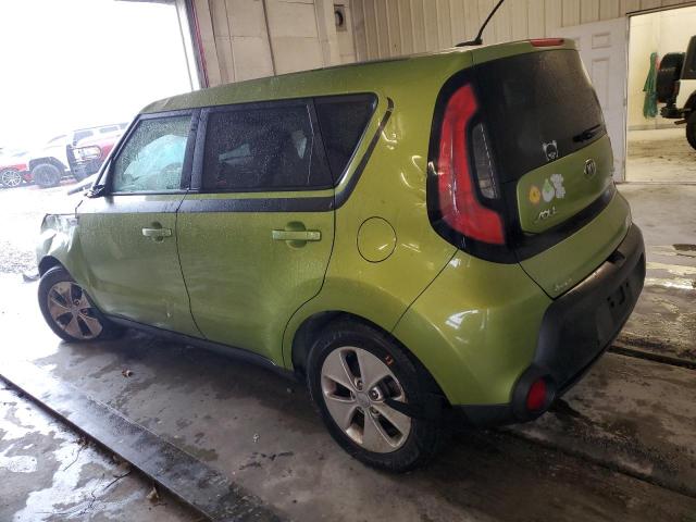 KNDJP3A58E7731737 - 2014 KIA SOUL + GREEN photo 2