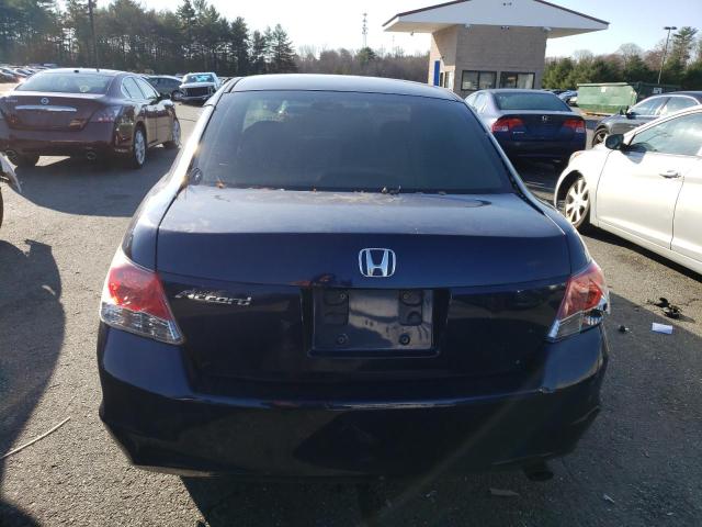 1HGCP263X9A130186 - 2009 HONDA ACCORD LX BLUE photo 6