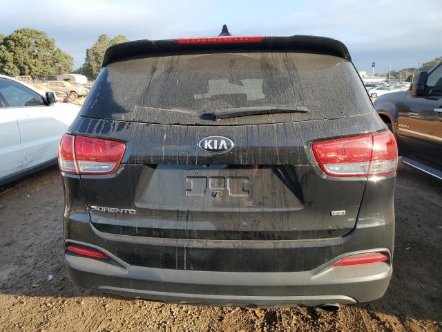 5XYPG4A31GG022961 - 2016 KIA SORENTO LX BLACK photo 6