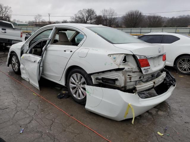 1HGCR3F8XDA045563 - 2013 HONDA ACCORD EXL WHITE photo 2