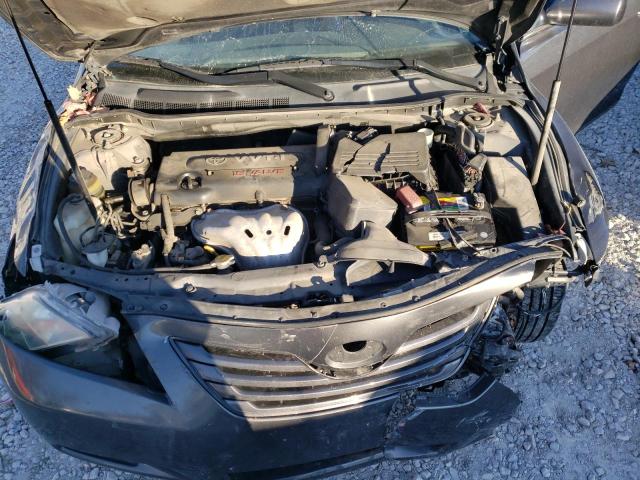 4T1BE46K77U642255 - 2007 TOYOTA CAMRY CE GRAY photo 11