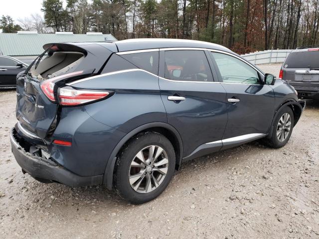 5N1AZ2MH8FN211234 - 2015 NISSAN MURANO S BLUE photo 3