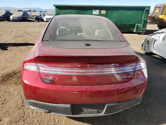 3LN6L5F90JR615875 - 2018 LINCOLN MKZ RESERVE RED photo 6