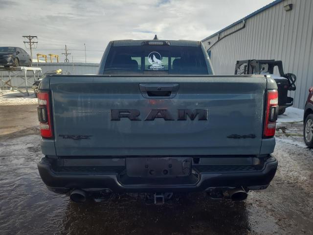 1C6SRFU94MN903312 - 2021 RAM 1500 TRX BLUE photo 6