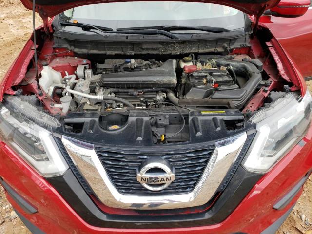 JN8AT2MTXHW393899 - 2017 NISSAN ROGUE S RED photo 12