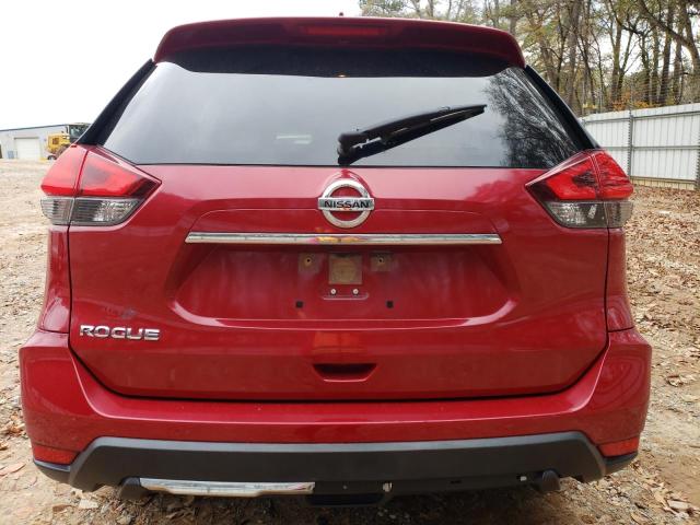 JN8AT2MTXHW393899 - 2017 NISSAN ROGUE S RED photo 6