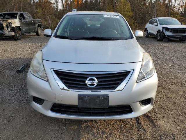 3N1CN7AP5CL937083 - 2012 NISSAN VERSA S SILVER photo 5