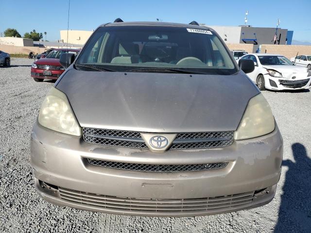 5TDZA23C54S104878 - 2004 TOYOTA SIENNA CE TAN photo 5