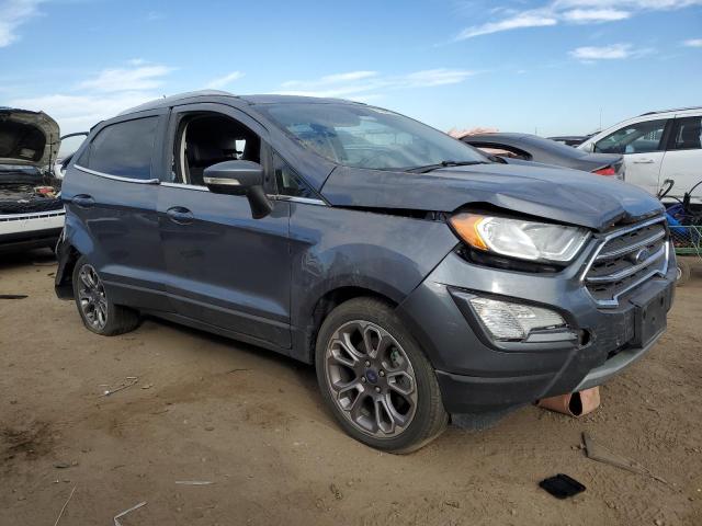 MAJ3S2KE3KC307861 - 2019 FORD ECOSPORT TITANIUM GRAY photo 4