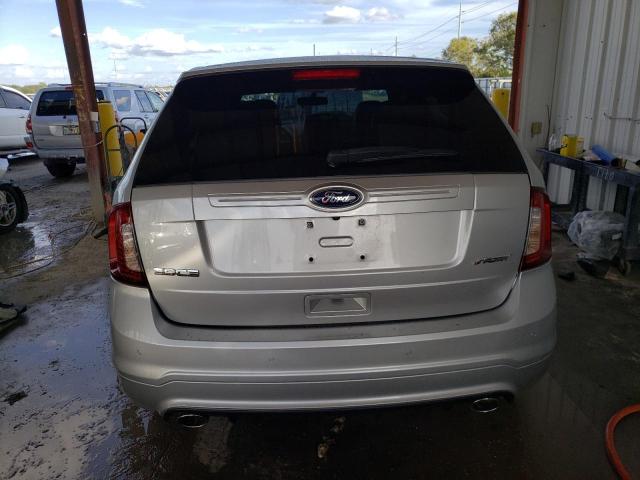 2FMDK3AK5DBA35324 - 2013 FORD EDGE SPORT SILVER photo 6