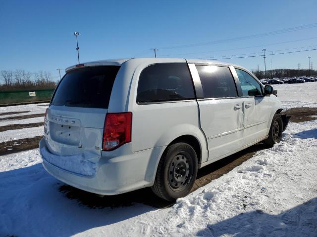 2C4RDGBG1GR140265 - 2016 DODGE GRAND CARA SE WHITE photo 3