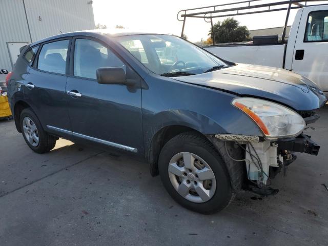 JN8AS5MT4DW000509 - 2013 NISSAN ROGUE S TEAL photo 4