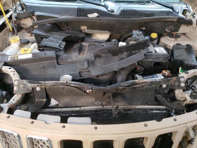 1C4NJDEB8GD764752 - 2016 JEEP COMPASS LATITUDE TAN photo 12