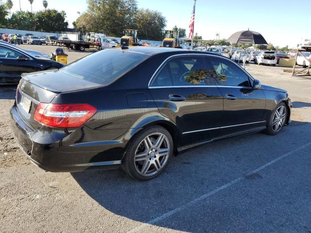 WDDHF7CB4AA072425 - 2010 MERCEDES-BENZ E 550 BLACK photo 3