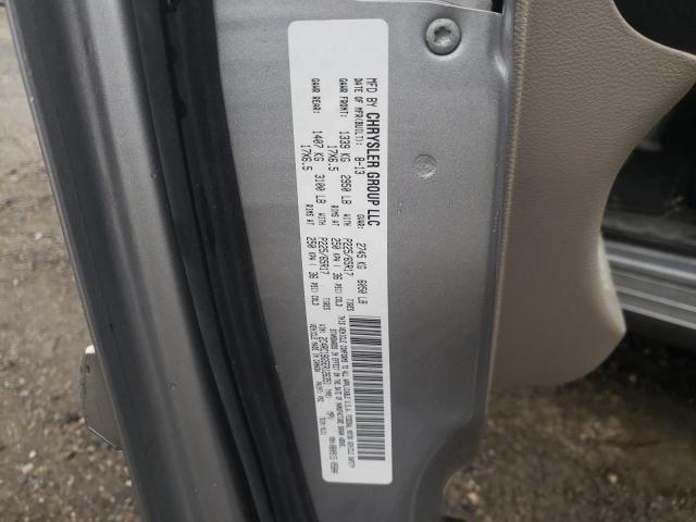 2C4RC1BG5ER126351 - 2014 CHRYSLER TOWN & COU TOURING SILVER photo 13