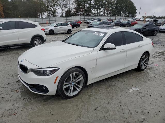 WBA4J1C54JBG80664 - 2018 BMW 430I GRAN COUPE WHITE photo 1