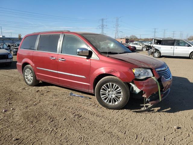 2C4RC1CG6DR531566 - 2013 CHRYSLER TOWN & COU TOURING L RED photo 4
