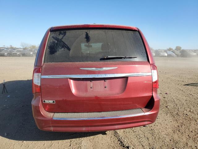 2C4RC1CG6DR531566 - 2013 CHRYSLER TOWN & COU TOURING L RED photo 6