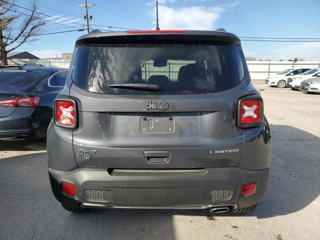 ZACNJDD14NPN67503 - 2022 JEEP RENEGADE LIMITED GRAY photo 6