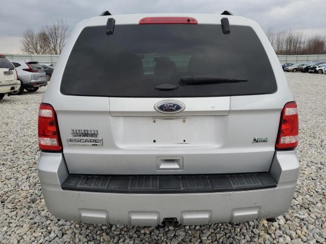 1FMCU9DG0CKA49023 - 2012 FORD ESCAPE XLT SILVER photo 6