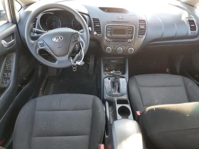 KNAFK5A87H5678889 - 2017 KIA FORTE LX SILVER photo 8