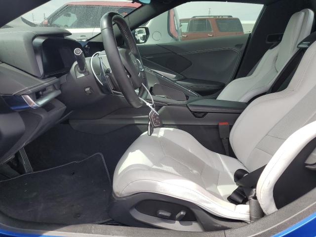 1G1YA3D49M5105734 - 2021 CHEVROLET CORVETTE STINGRAY 1LT BLUE photo 7