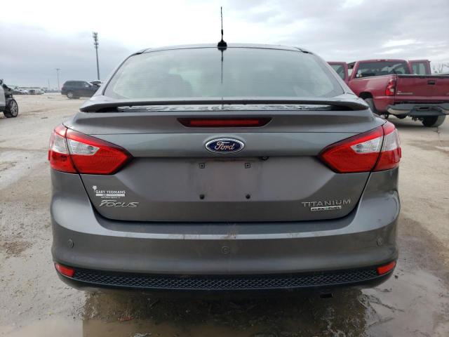 1FADP3J21EL448094 - 2014 FORD FOCUS TITANIUM GRAY photo 6