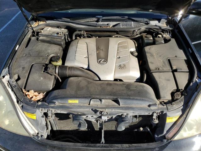 JTHBN30F020061365 - 2002 LEXUS LS 430 BLACK photo 11