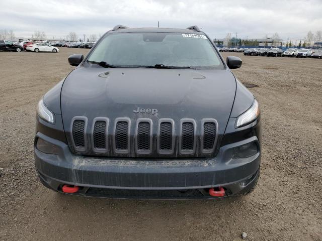 1C4PJMBS3GW144635 - 2016 JEEP CHEROKEE TRAILHAWK BLACK photo 5