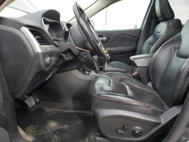 1C4PJMBS3GW144635 - 2016 JEEP CHEROKEE TRAILHAWK BLACK photo 7