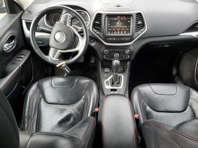 1C4PJMBS3GW144635 - 2016 JEEP CHEROKEE TRAILHAWK BLACK photo 8