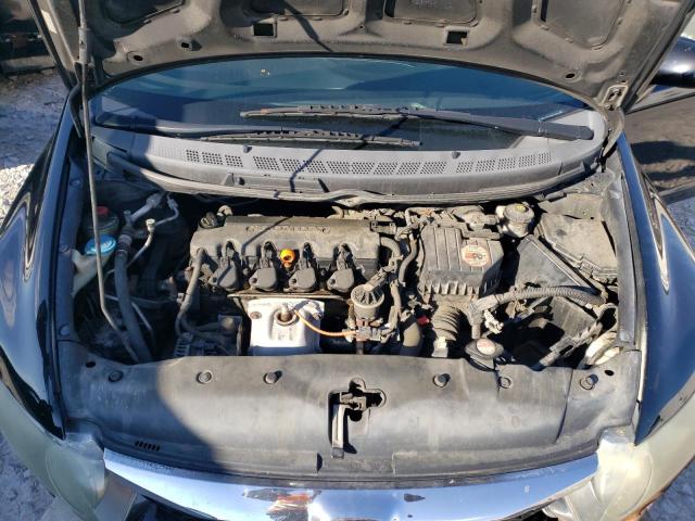 2HGFA1F61AH515953 - 2010 HONDA CIVIC LX-S BLACK photo 11